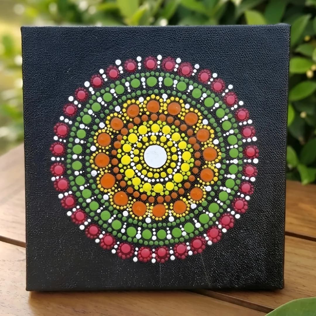 Decompress + Recenter with Art: A Mindful Mandala Workshop to Breathe, Create, and Find Your Calm — photo 3